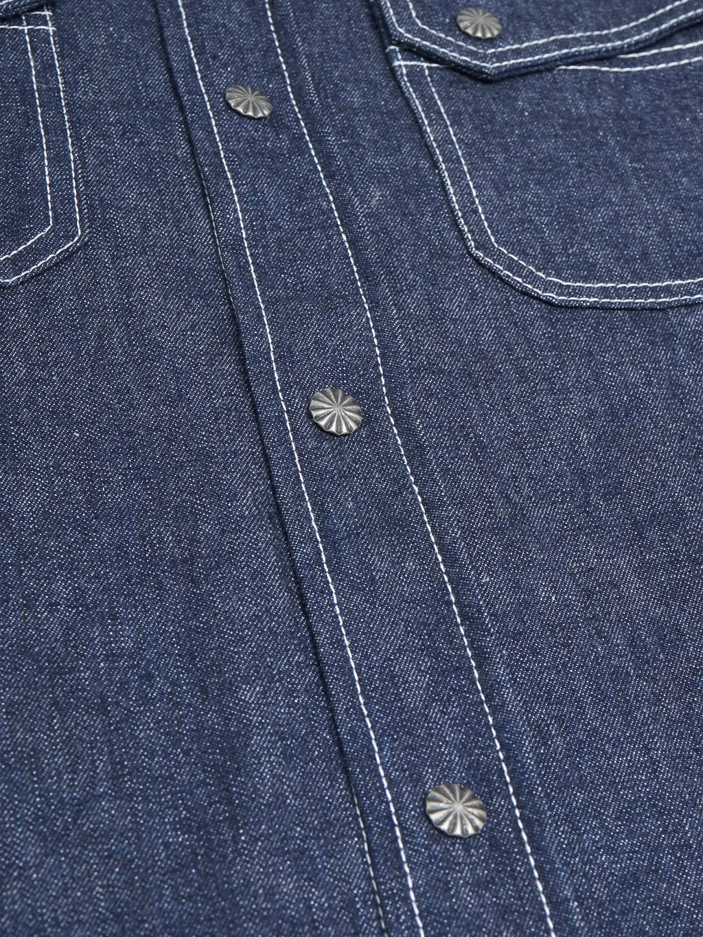 3sixteen Crosscut Western Indigo Denim Shirt