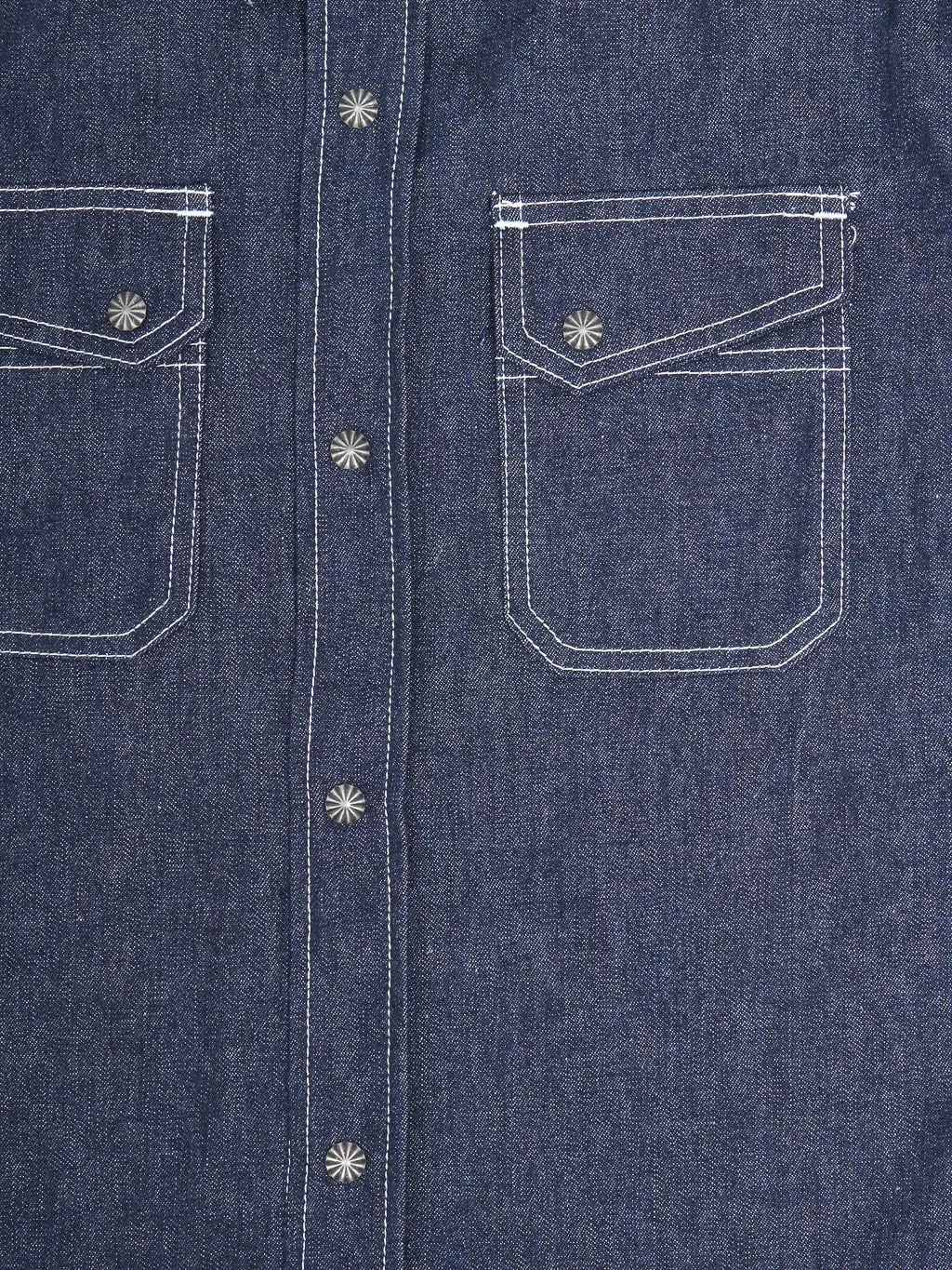 3sixteen Crosscut Western Indigo Denim Shirt