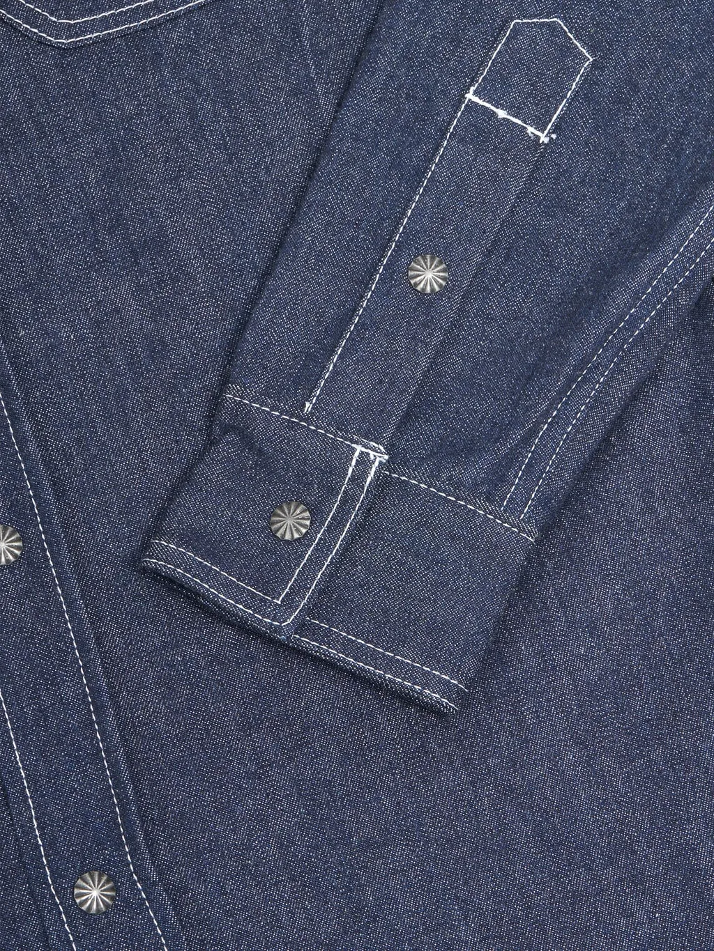 3sixteen Crosscut Western Indigo Denim Shirt