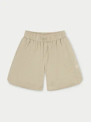 AIRTEX PANELLED SHORTS - BEIGE