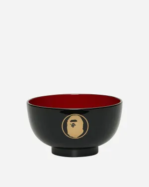 Ape Head Soup Bowl Black