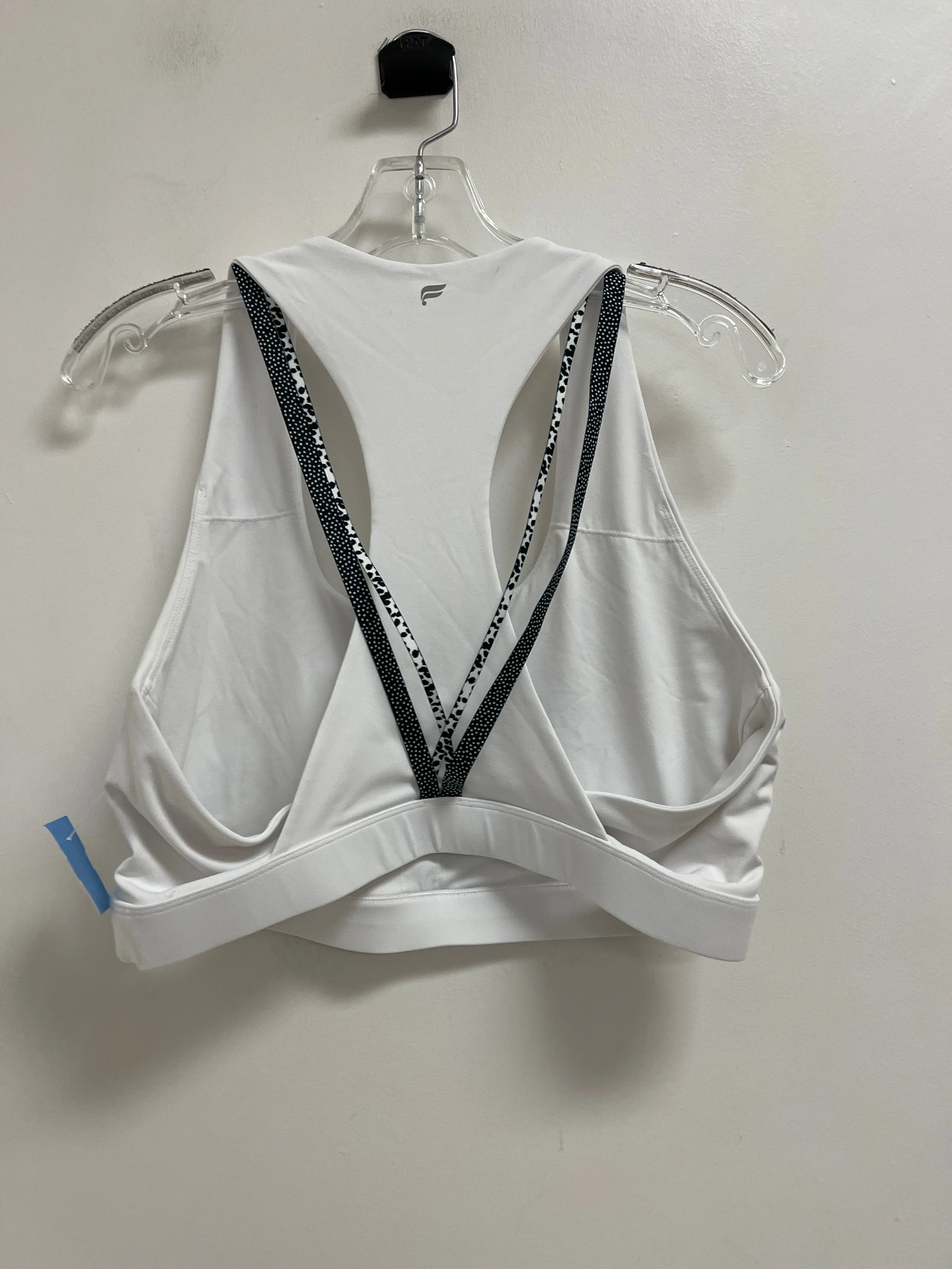 Athletic Bra By Fabletics In White. Size: 2x