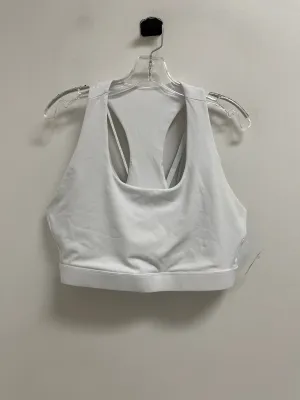 Athletic Bra By Fabletics In White. Size: 2x