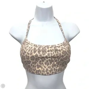 Athletic Bra By Johnny Was In Grey & White, Size: S