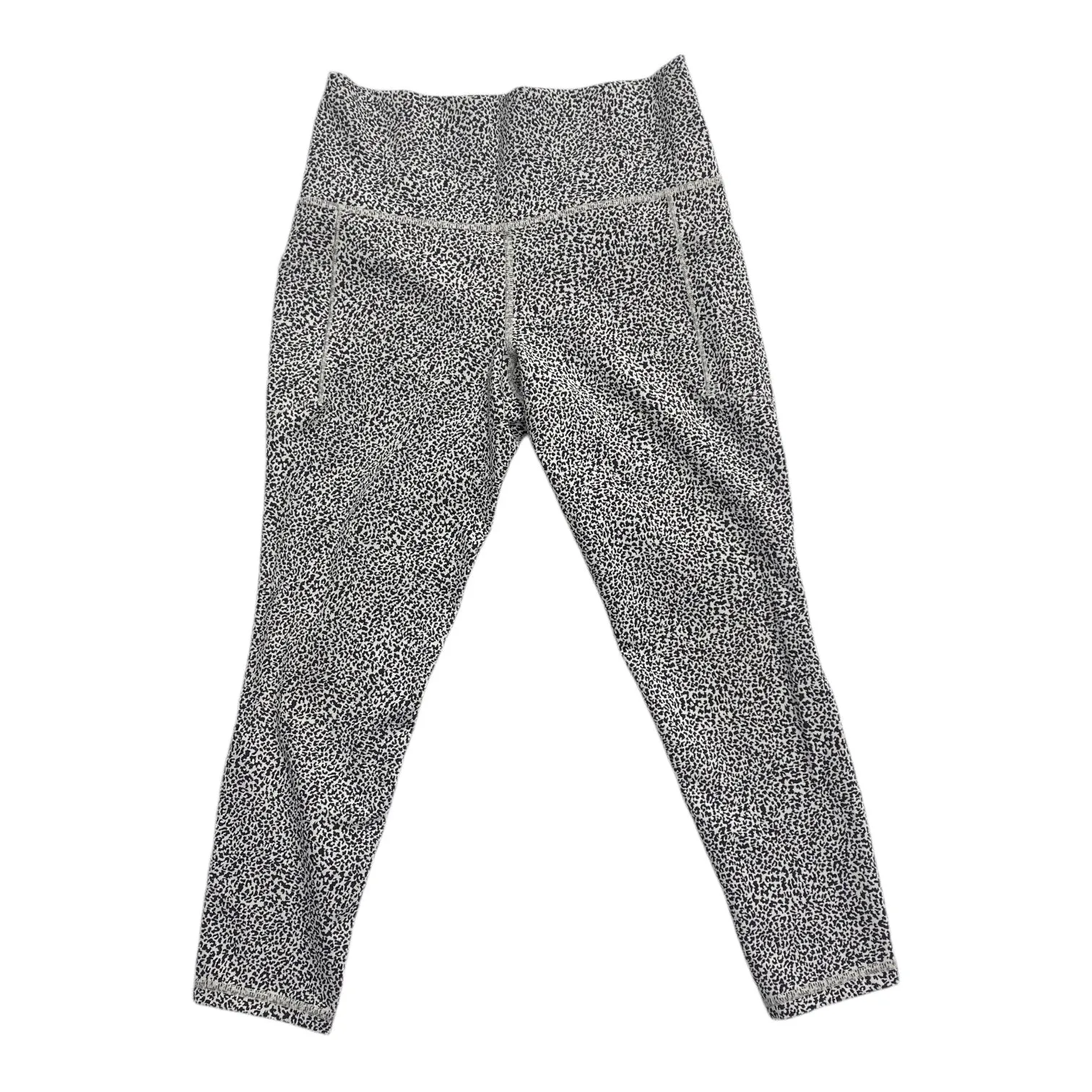 Athletic Capris By Athleta In Black & White. Size: Sp