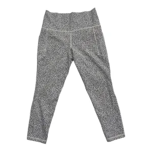 Athletic Capris By Athleta In Black & White. Size: Sp