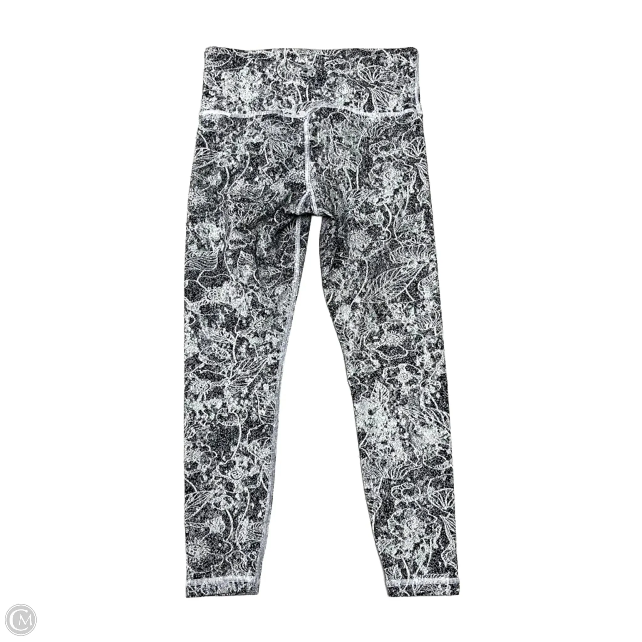 Athletic Capris By Athleta In Black & White. Size: Xs