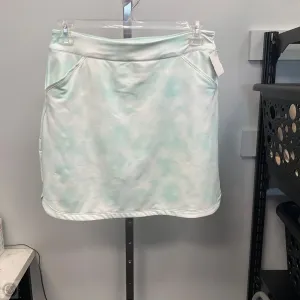Athletic Skort By Cmc In Green & White, Size: M