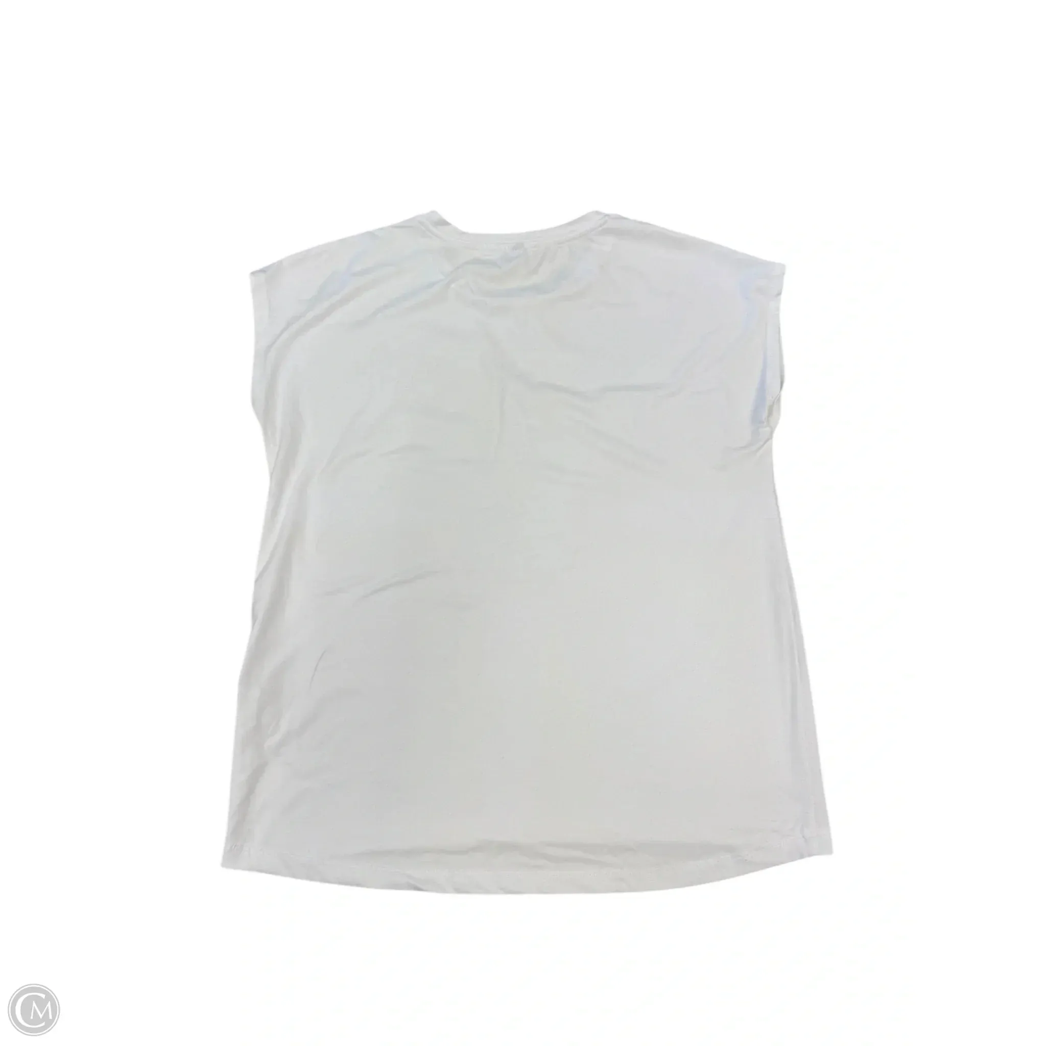 Athletic Top Short Sleeve By Kyodan In White, Size: S