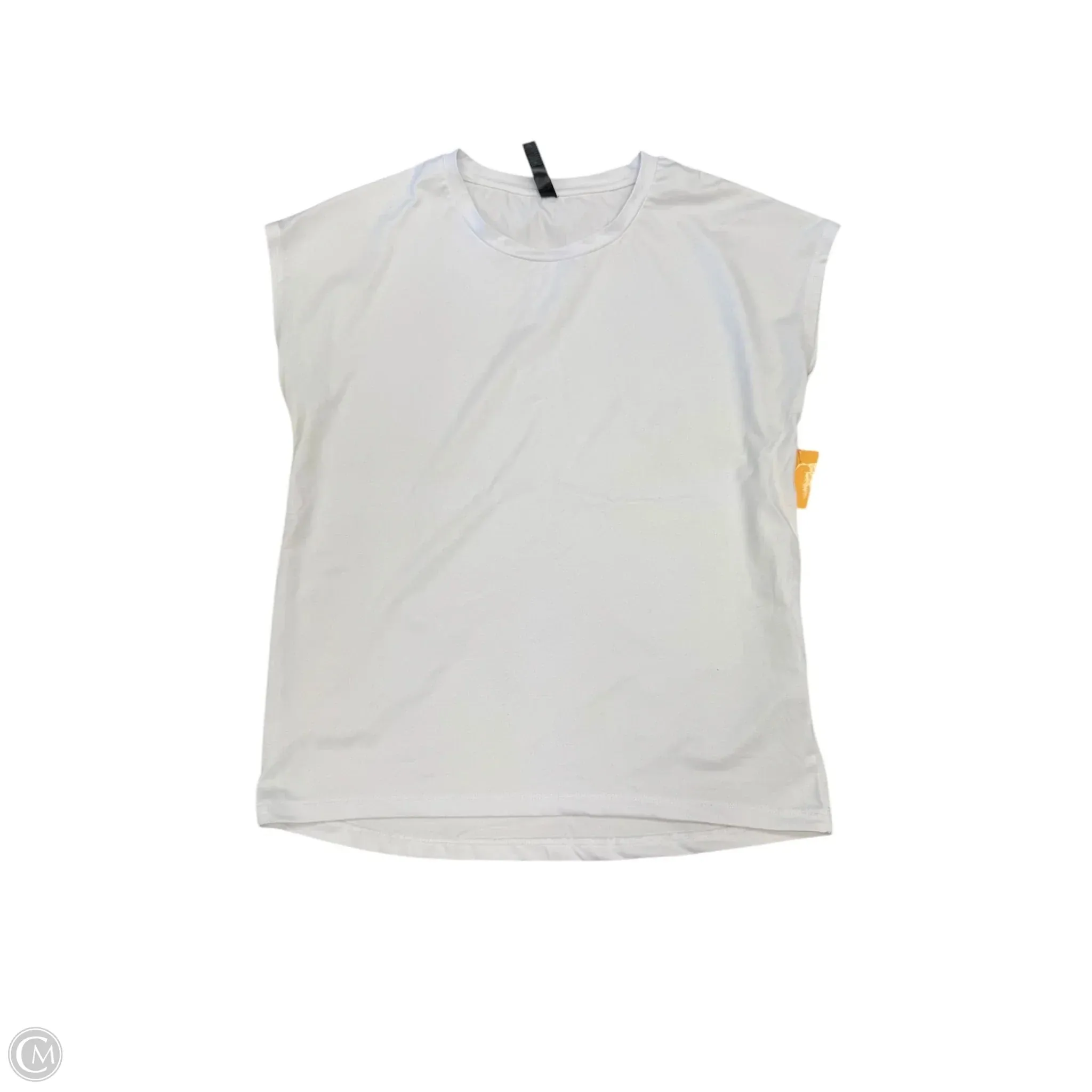 Athletic Top Short Sleeve By Kyodan In White, Size: S