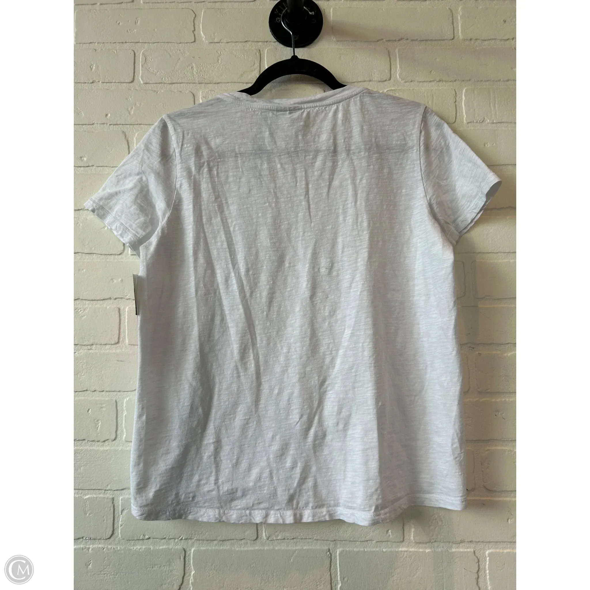 Athletic Top Short Sleeve By Sweaty Betty In White, Size: S