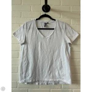 Athletic Top Short Sleeve By Sweaty Betty In White, Size: S
