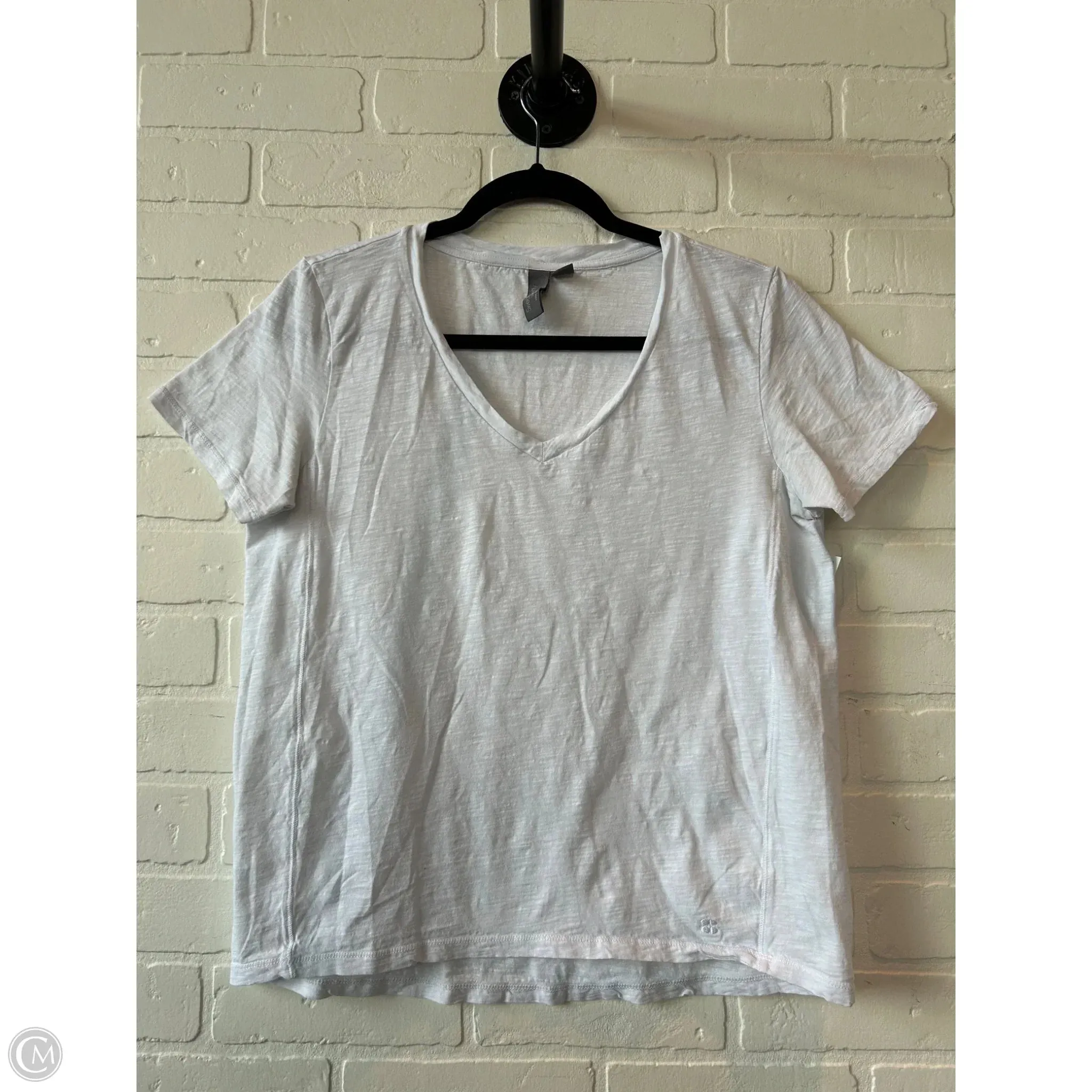 Athletic Top Short Sleeve By Sweaty Betty In White, Size: S