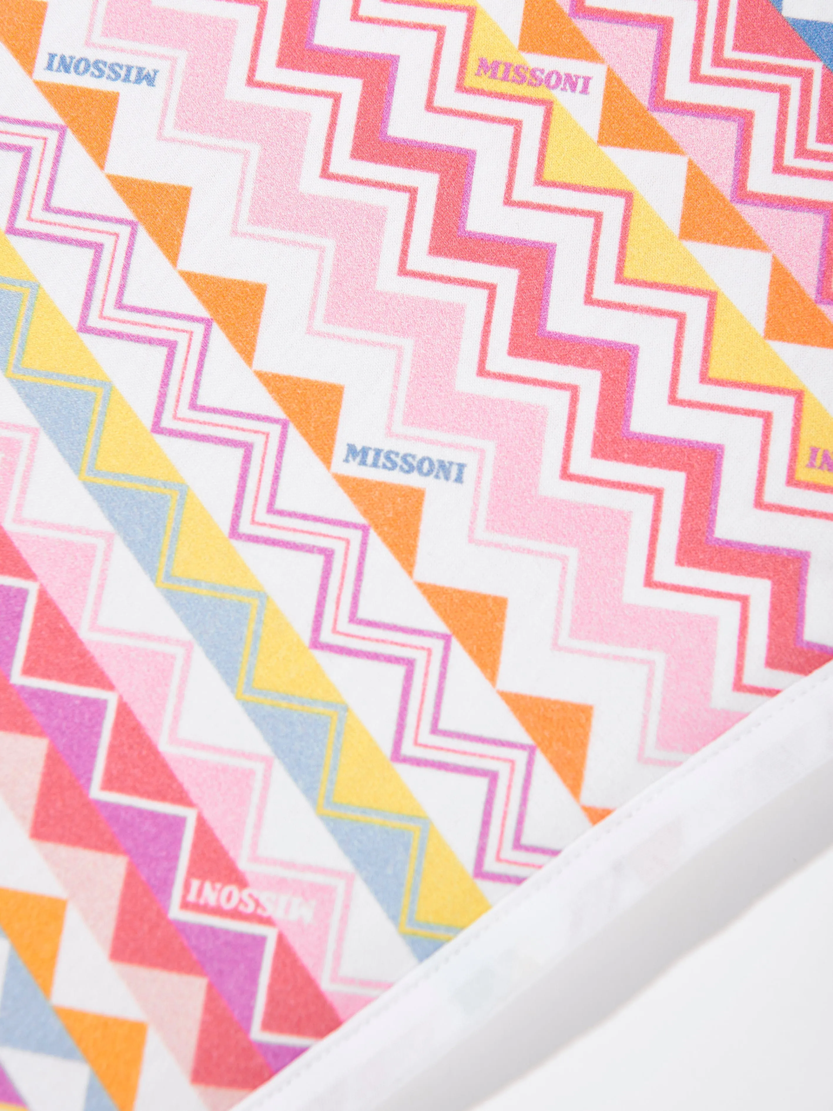 Baby Girls Zigzag Blanket in Pink (79cm)