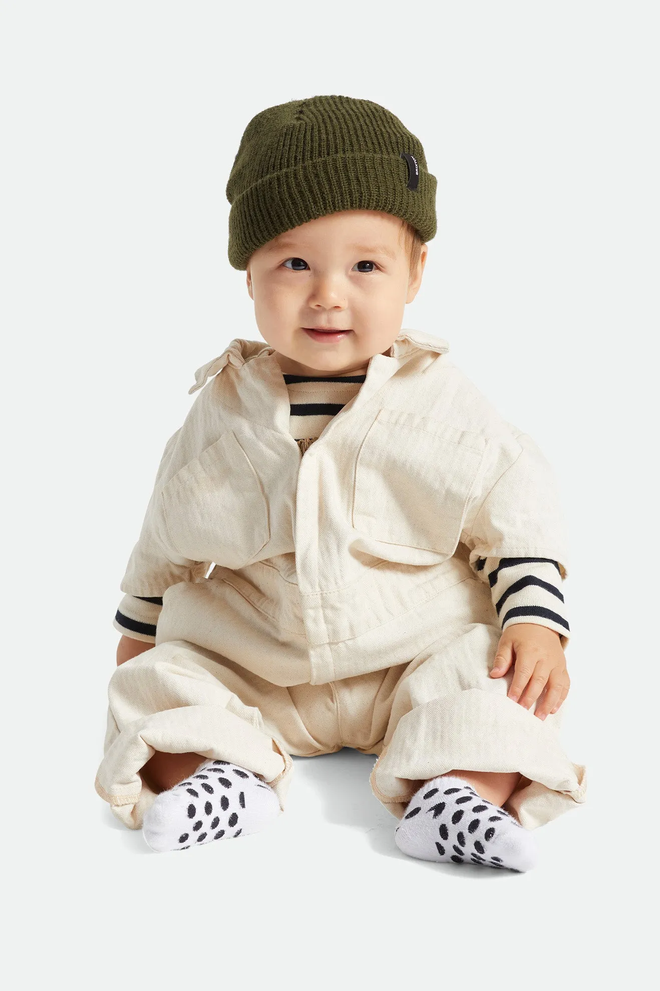 Baby Heist Beanie - Military Olive