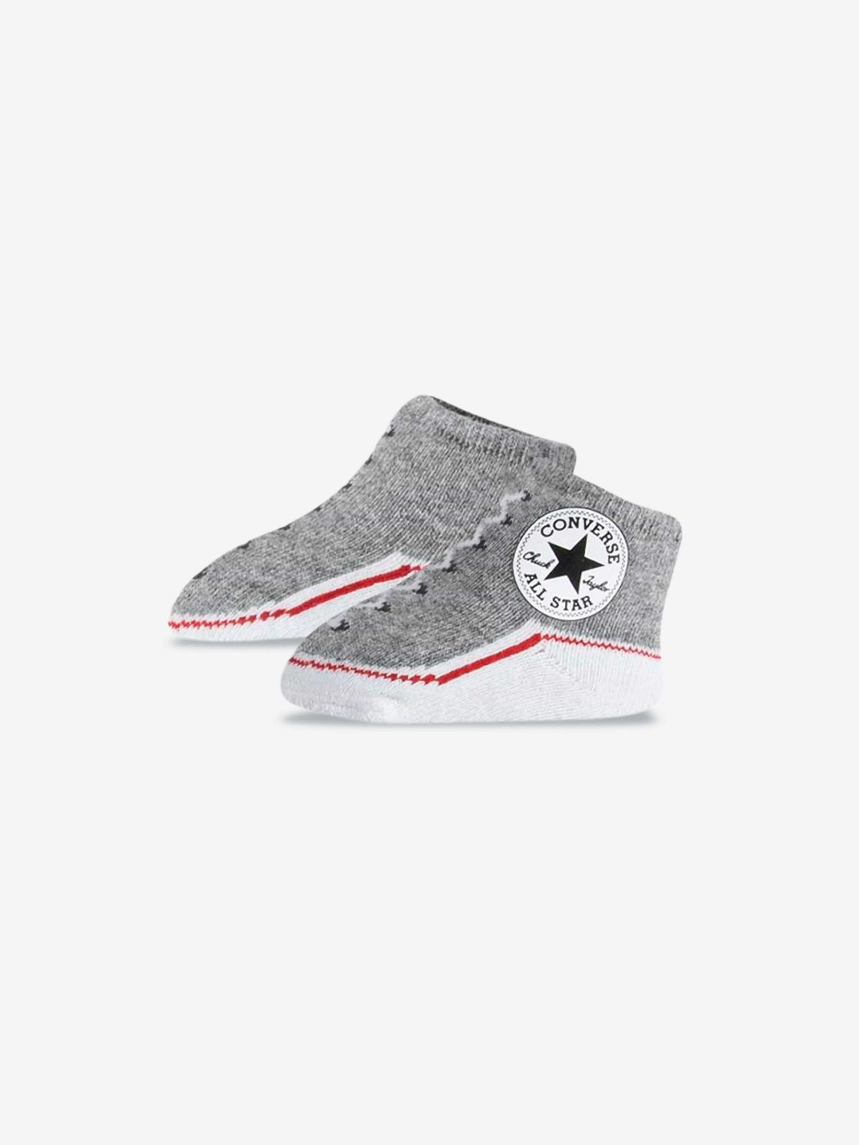 Baby Lil Chuck Romper Set in Grey