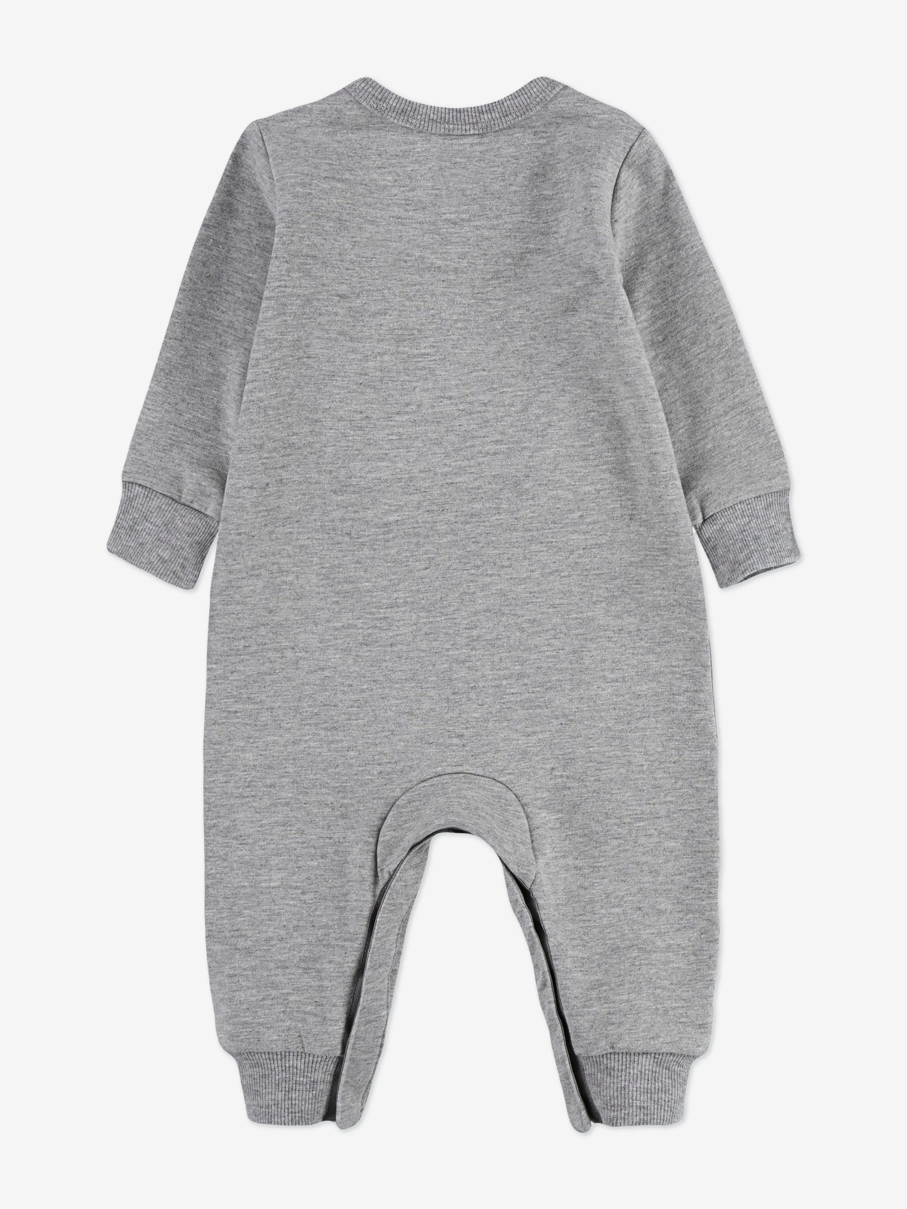 Baby Lil Chuck Romper Set in Grey