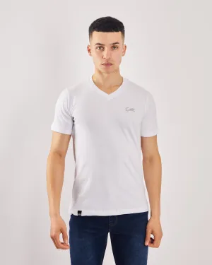 Basic Oakley V Neck Optic White