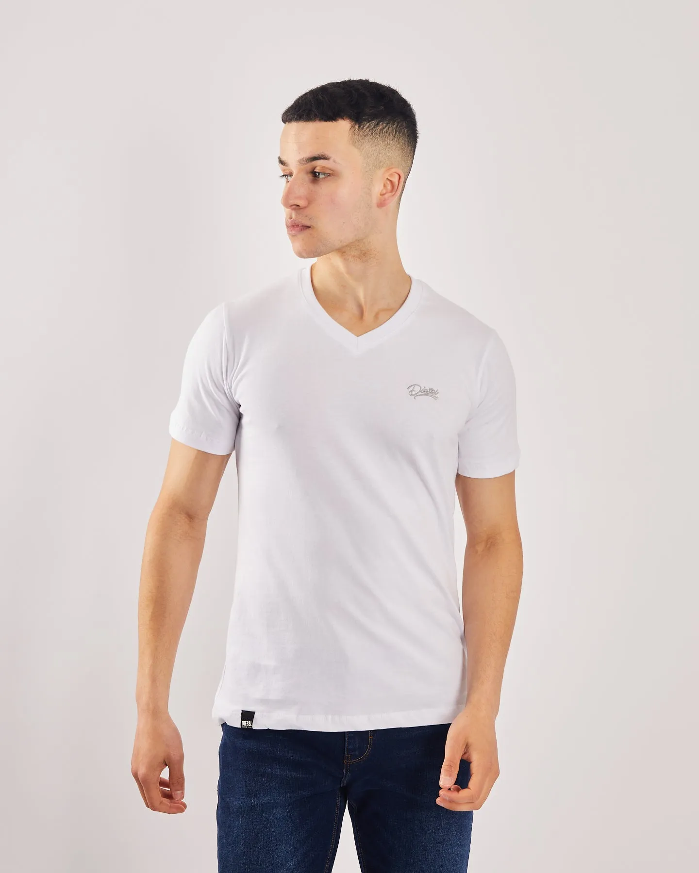 Basic Oakley V Neck Optic White