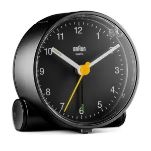 BC01 Braun classic analogue alarm clock - black
