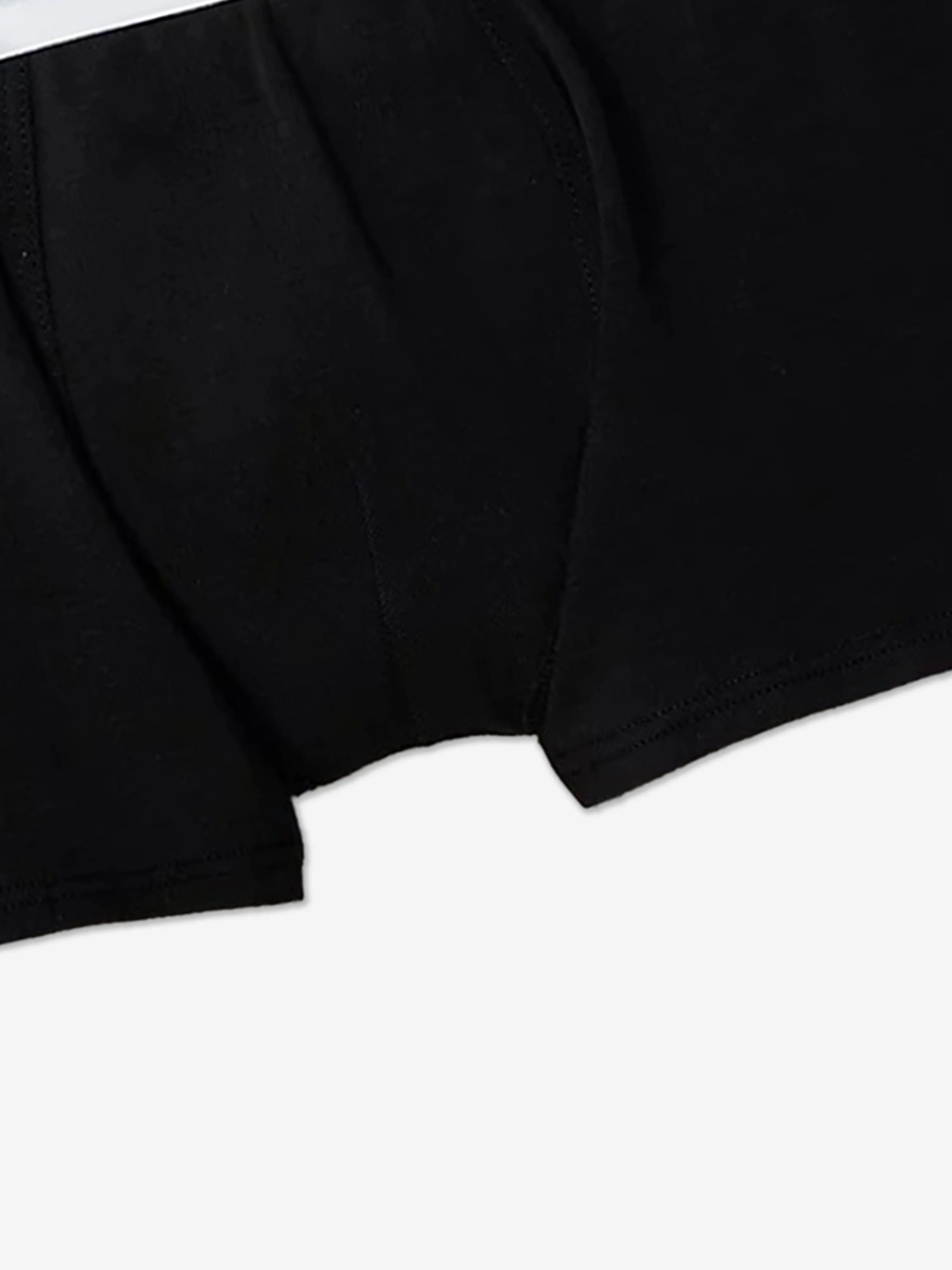 Boys 5 Pack Boxer Shorts Set in Black