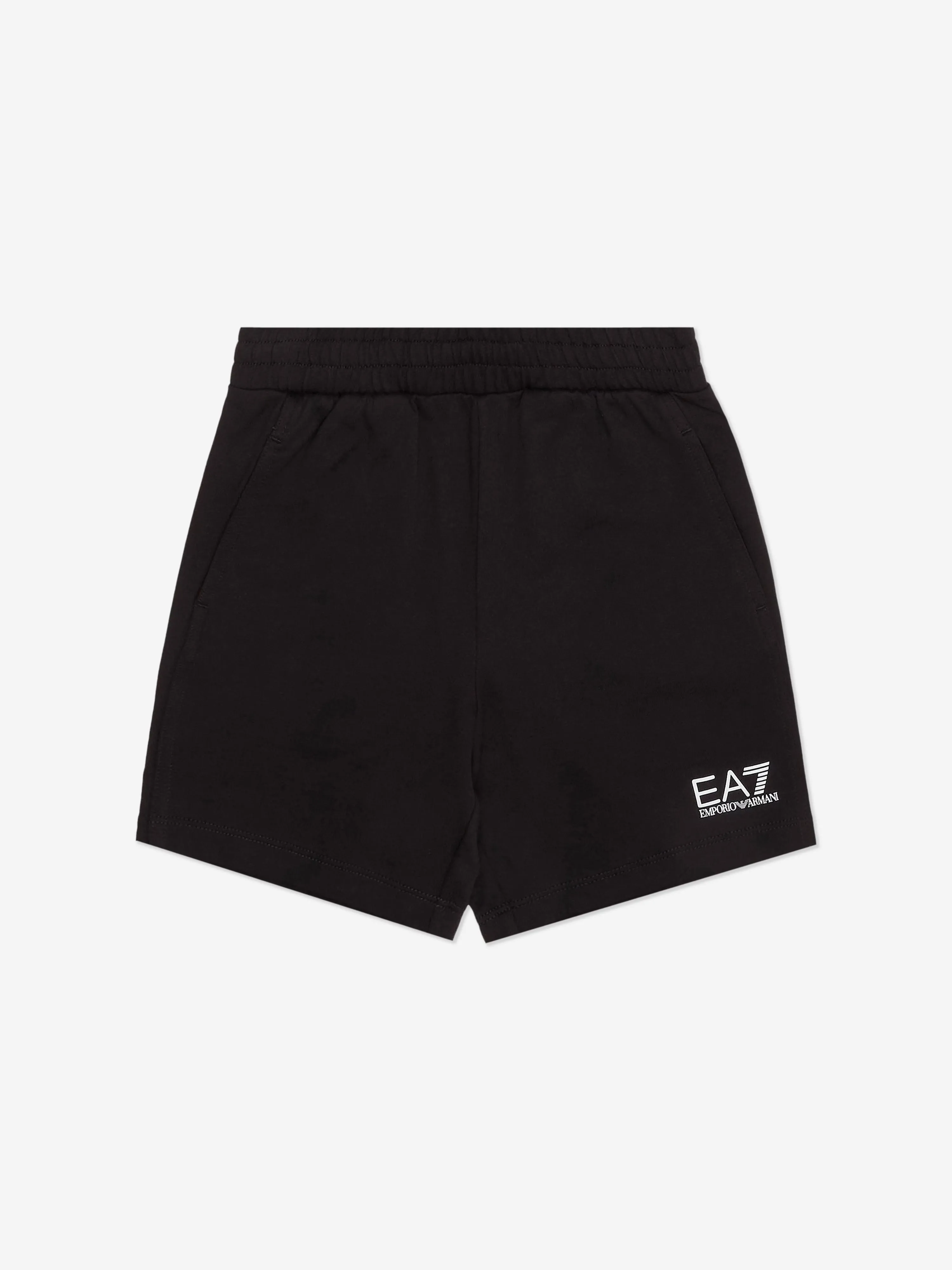 Boys Logo Short Set in Black