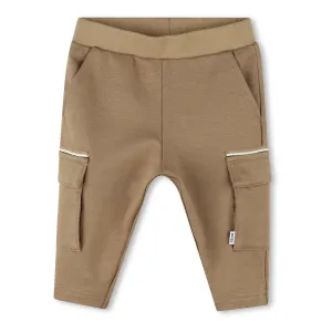 Brown Cargo Pocket Sweatpants