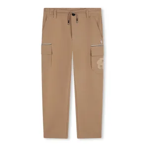 Brown Logo Cargo Pants