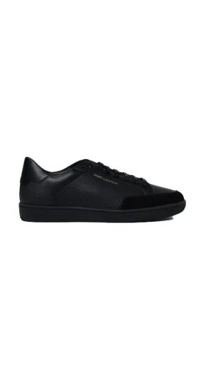 Court Classic SL/10 Ssneakers In Perforated Leather - Black