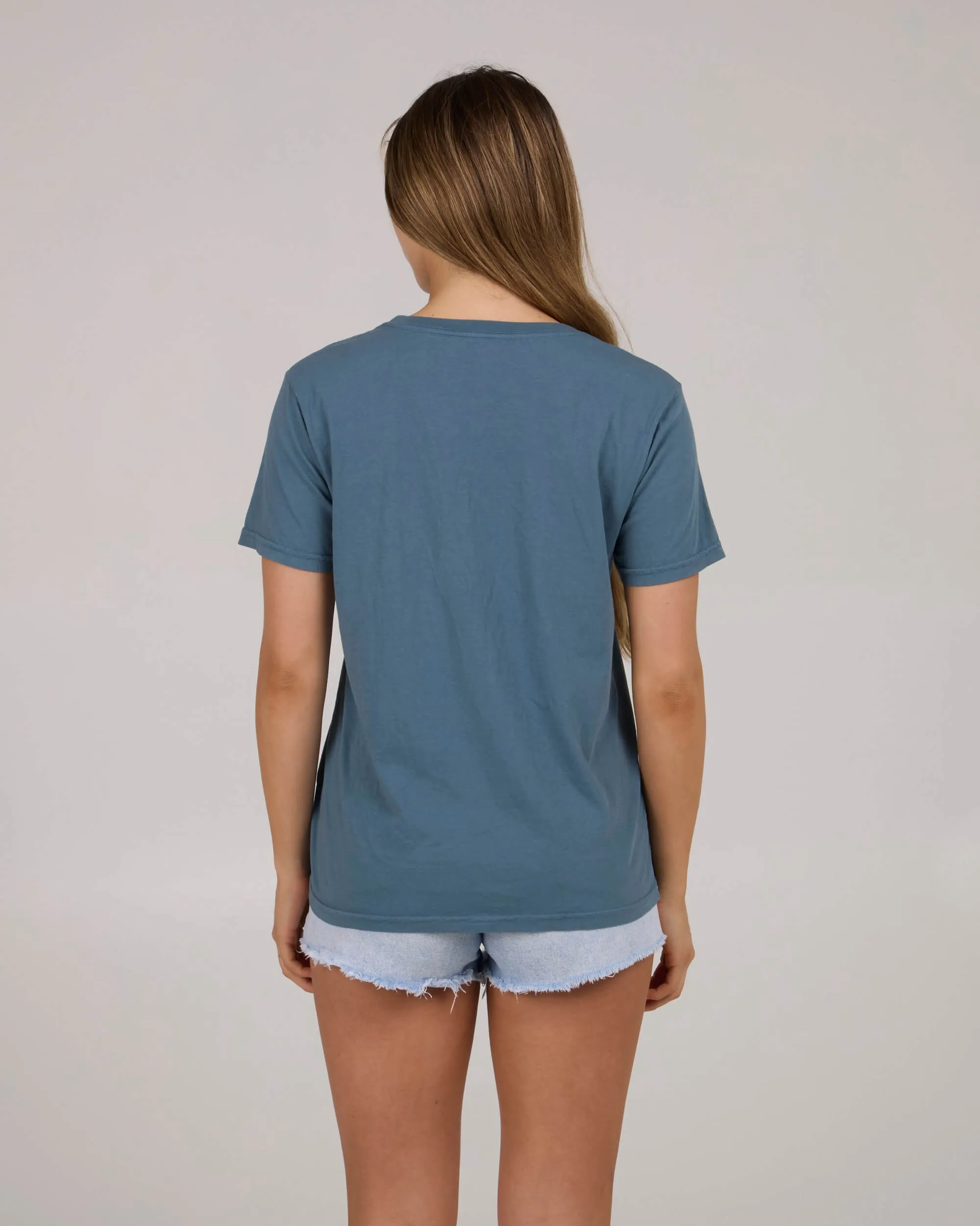 Crazy Eight B.f Tee - Fin Blue