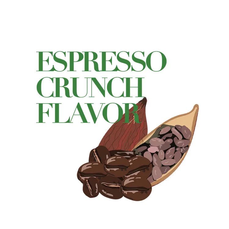 Espresso Crunch Energy Chocolate Bar