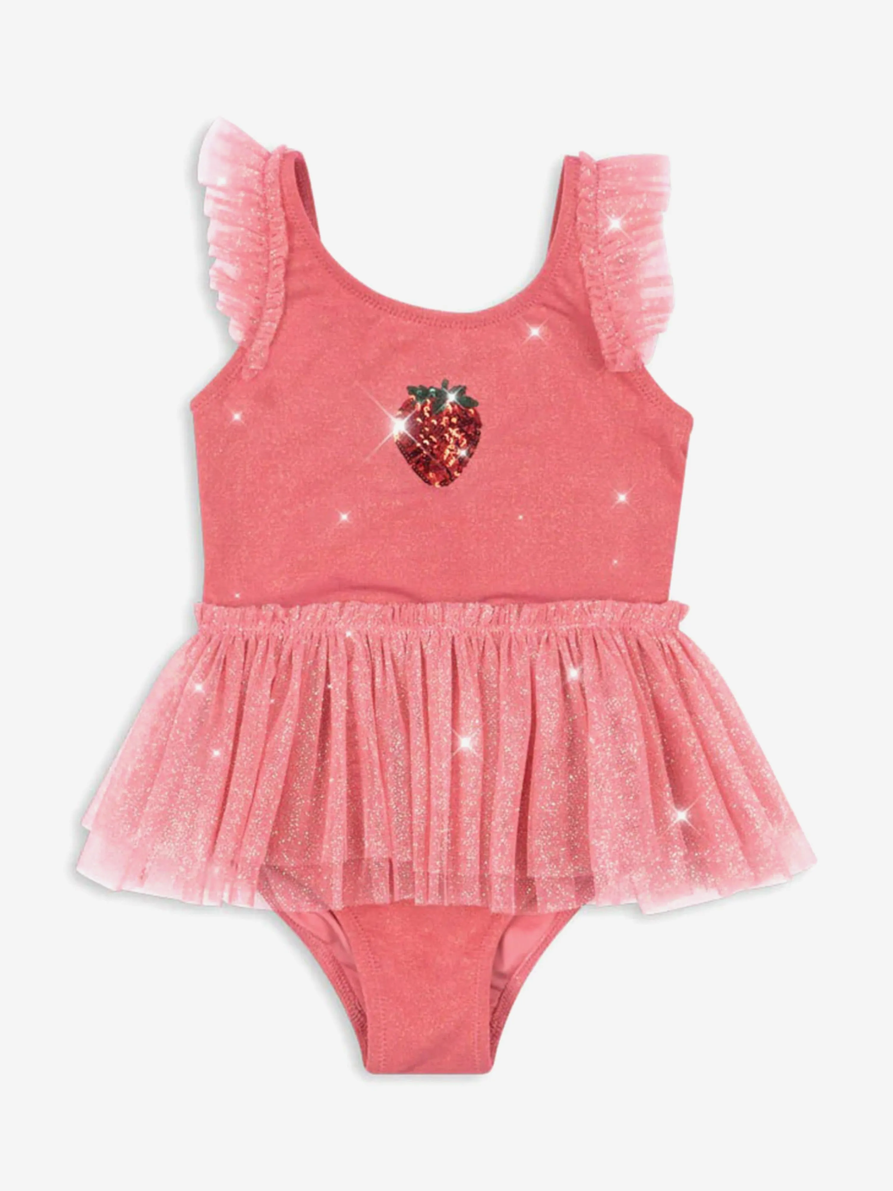 Girls Amandine Swimsuit in Pink