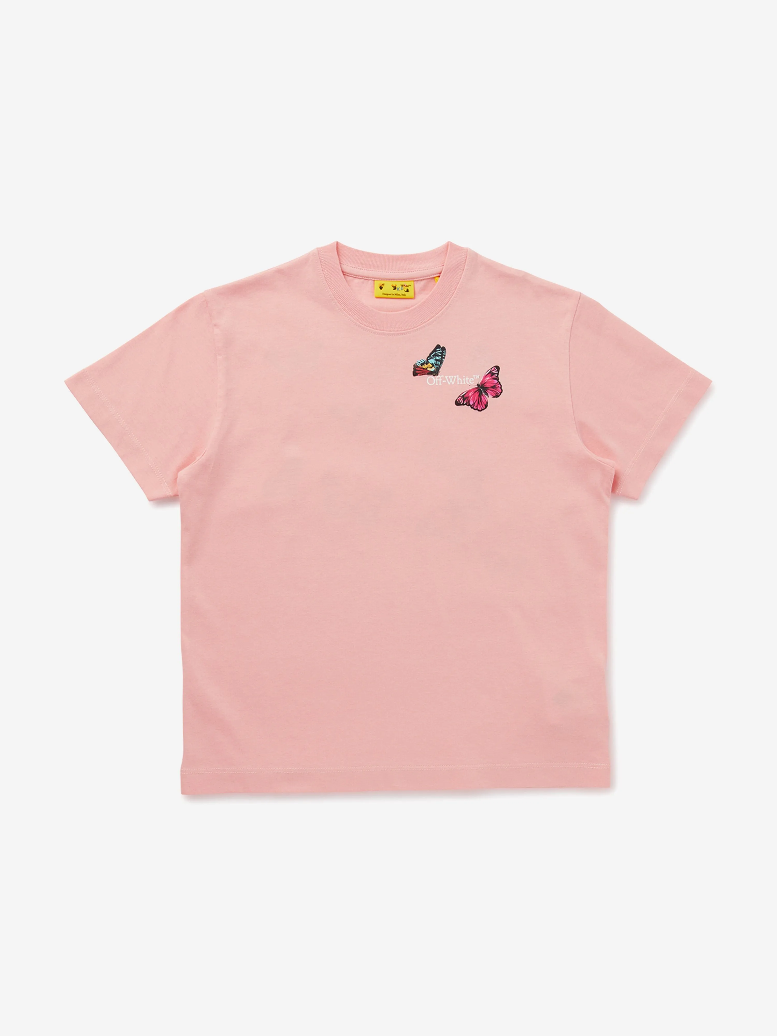 Girls Arrow Butterfly T-Shirt in Pink