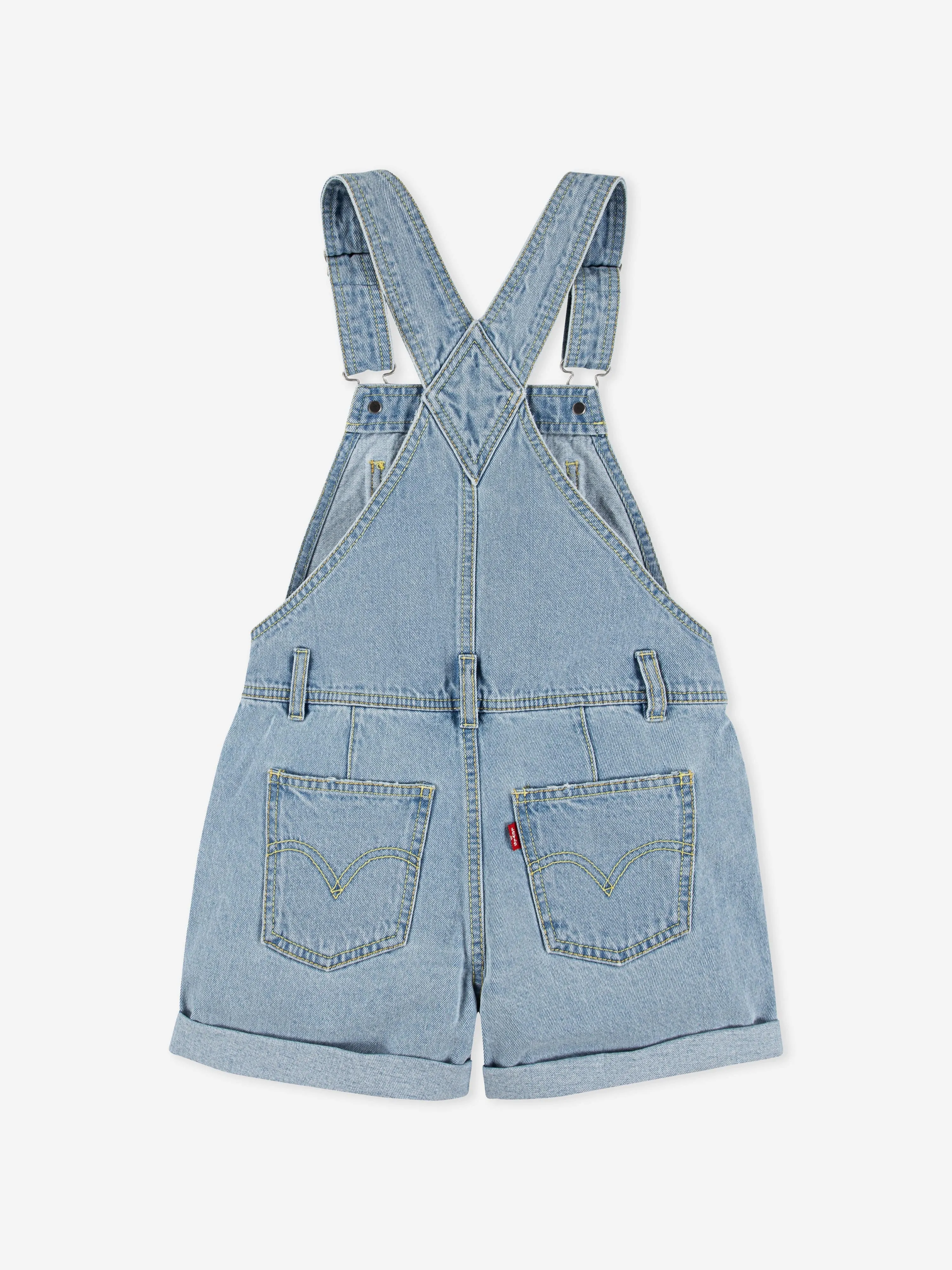 Girls Classic Shortalls in Blue
