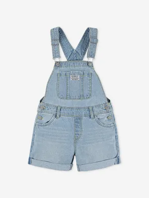 Girls Classic Shortalls in Blue