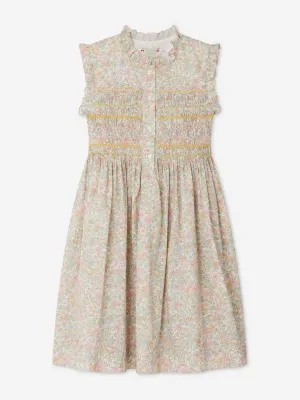 Girls Floral Fabiola Dress in Multicolour