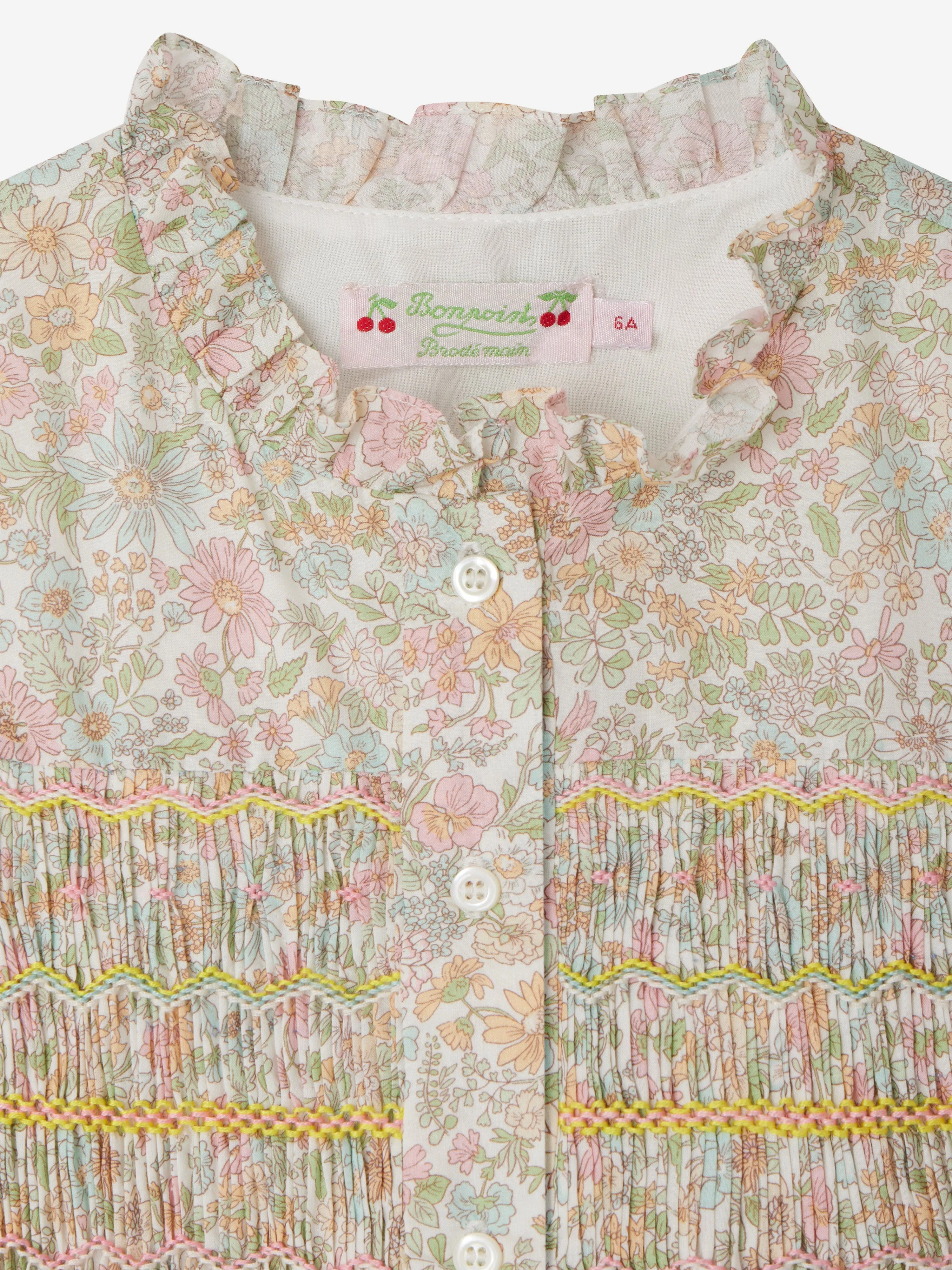 Girls Floral Fabiola Dress in Multicolour