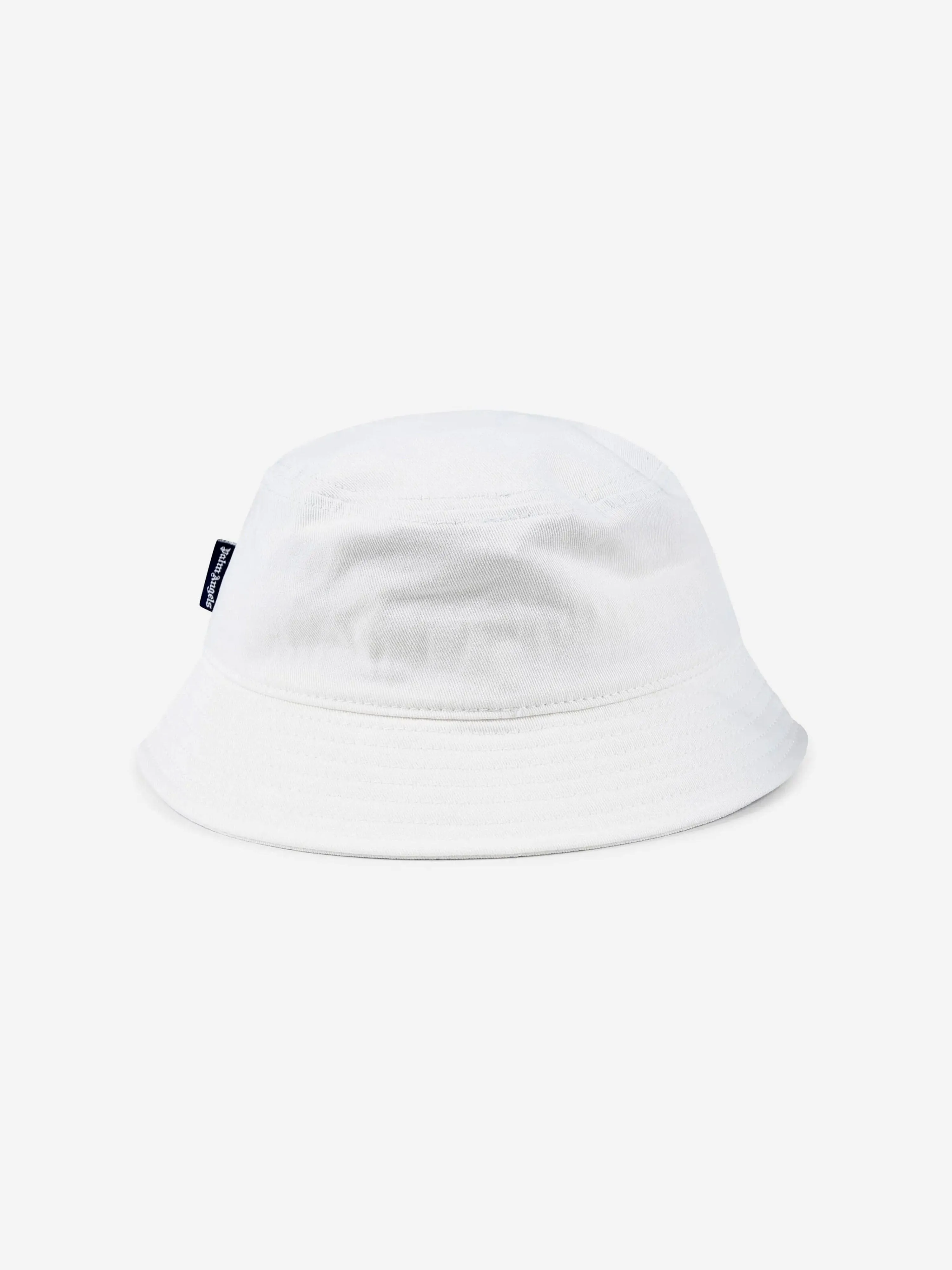 Girls Logo Bucket Hat in Ivory