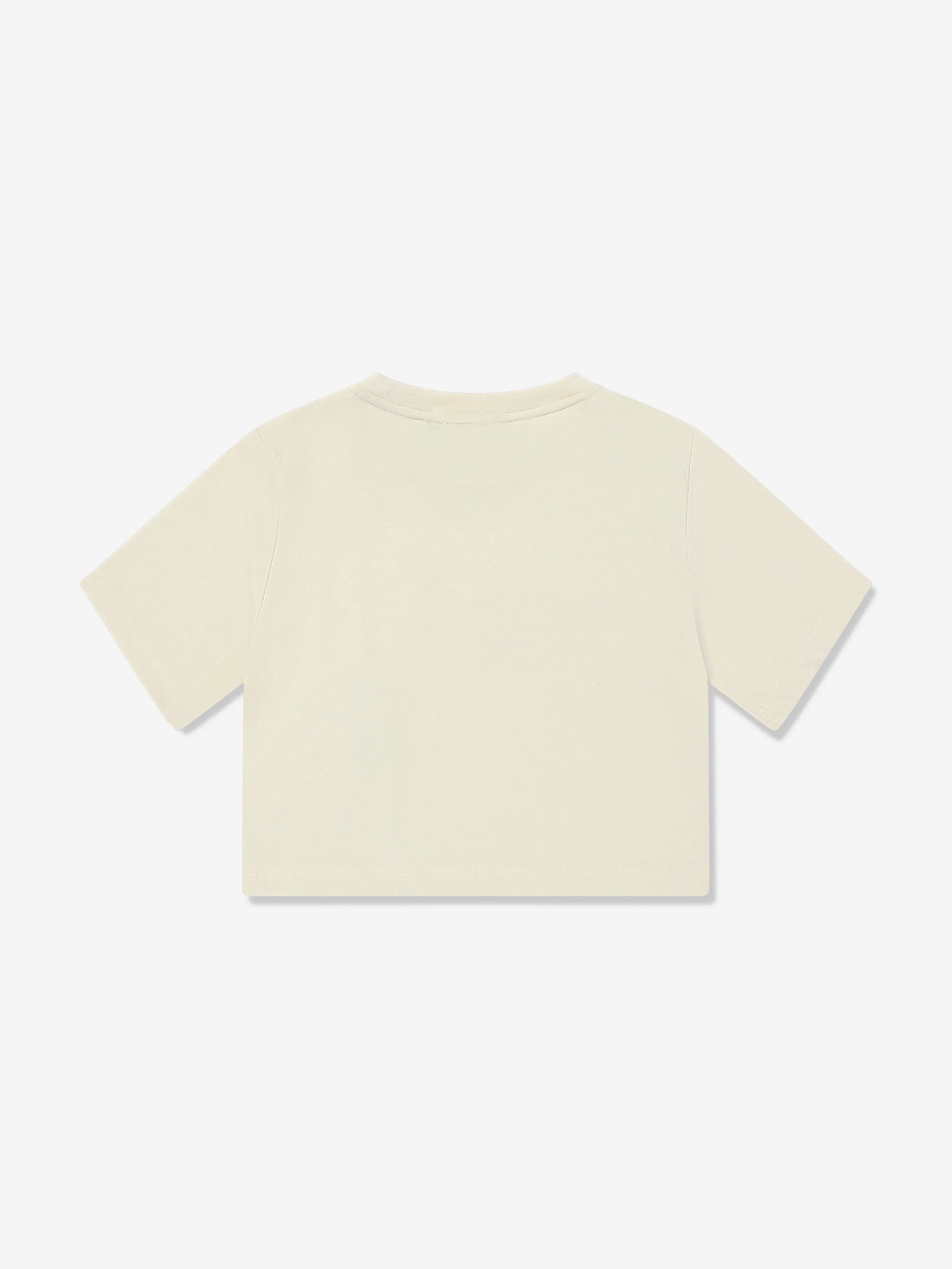 Girls Logo T-Shirt in Ivory