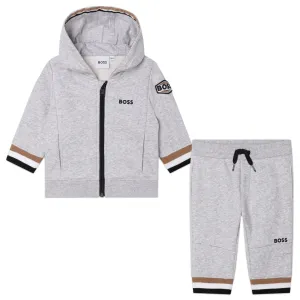 Gray Logo Tracksuit