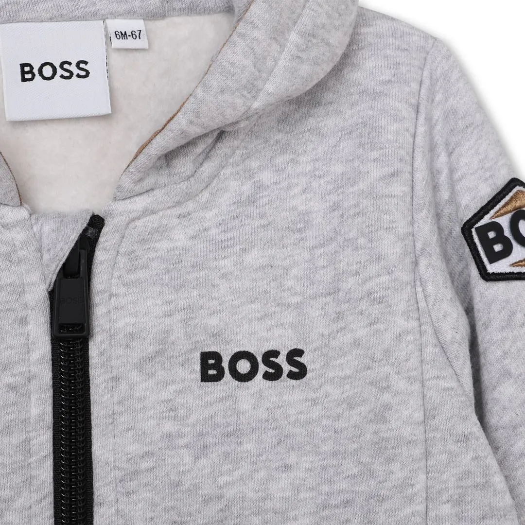 Gray Logo Tracksuit
