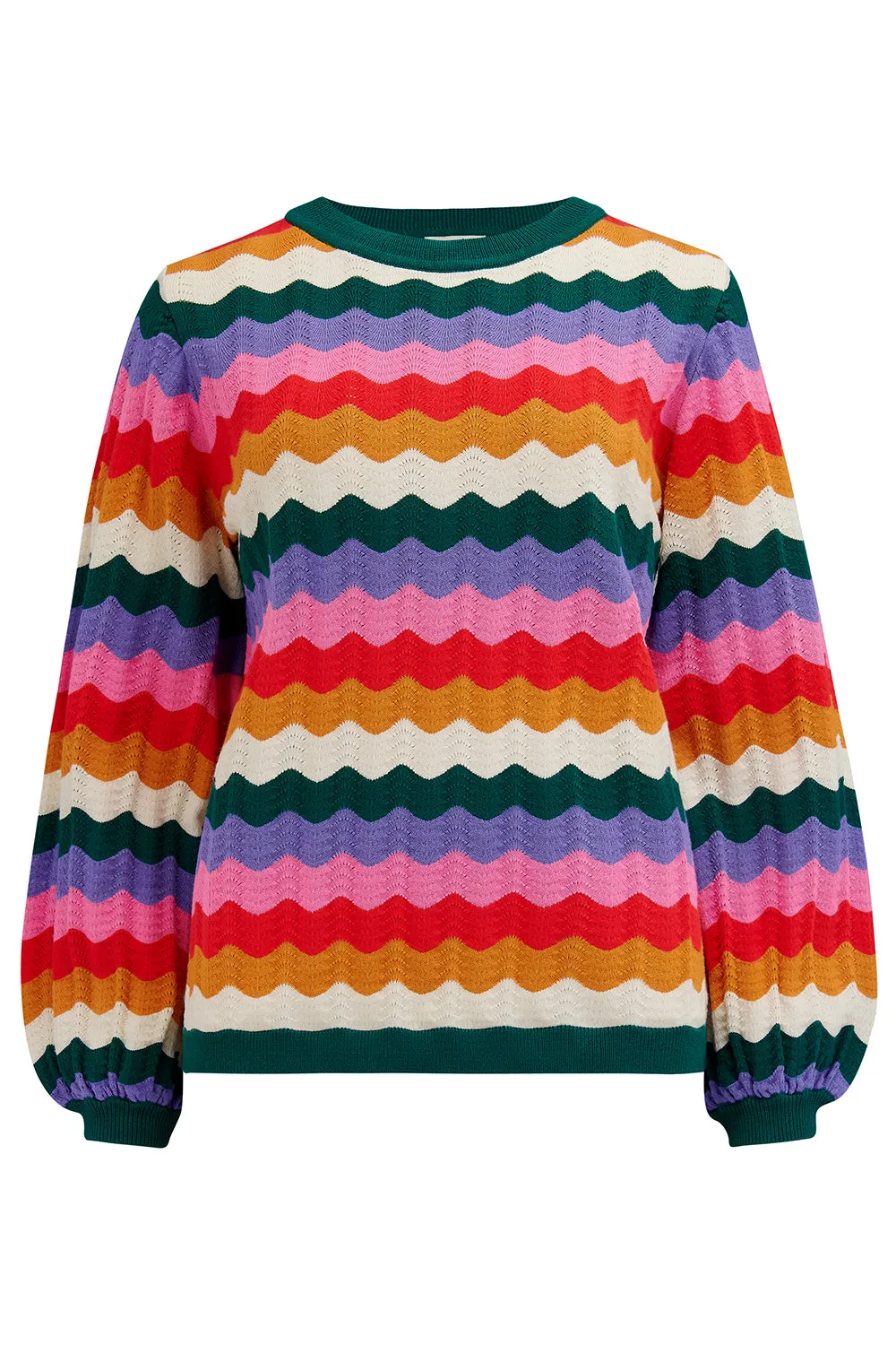 Ivona Jumper - Multi. Beach Waves