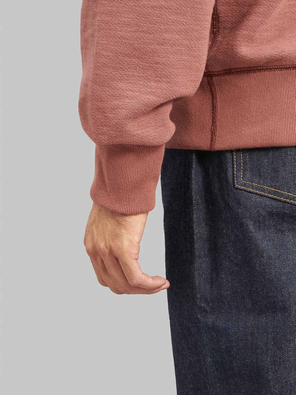 Jackman GG Sweat Crewneck Pale Brick
