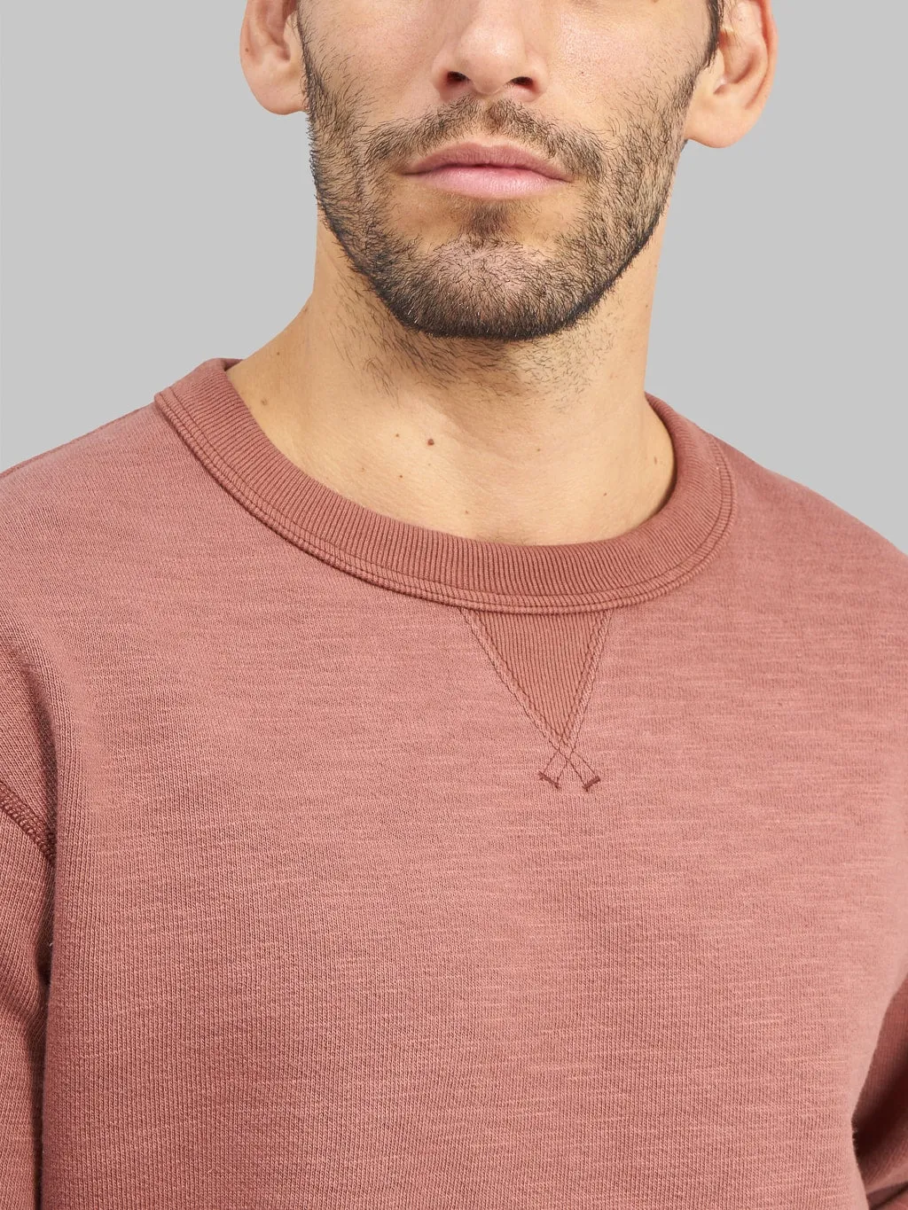 Jackman GG Sweat Crewneck Pale Brick