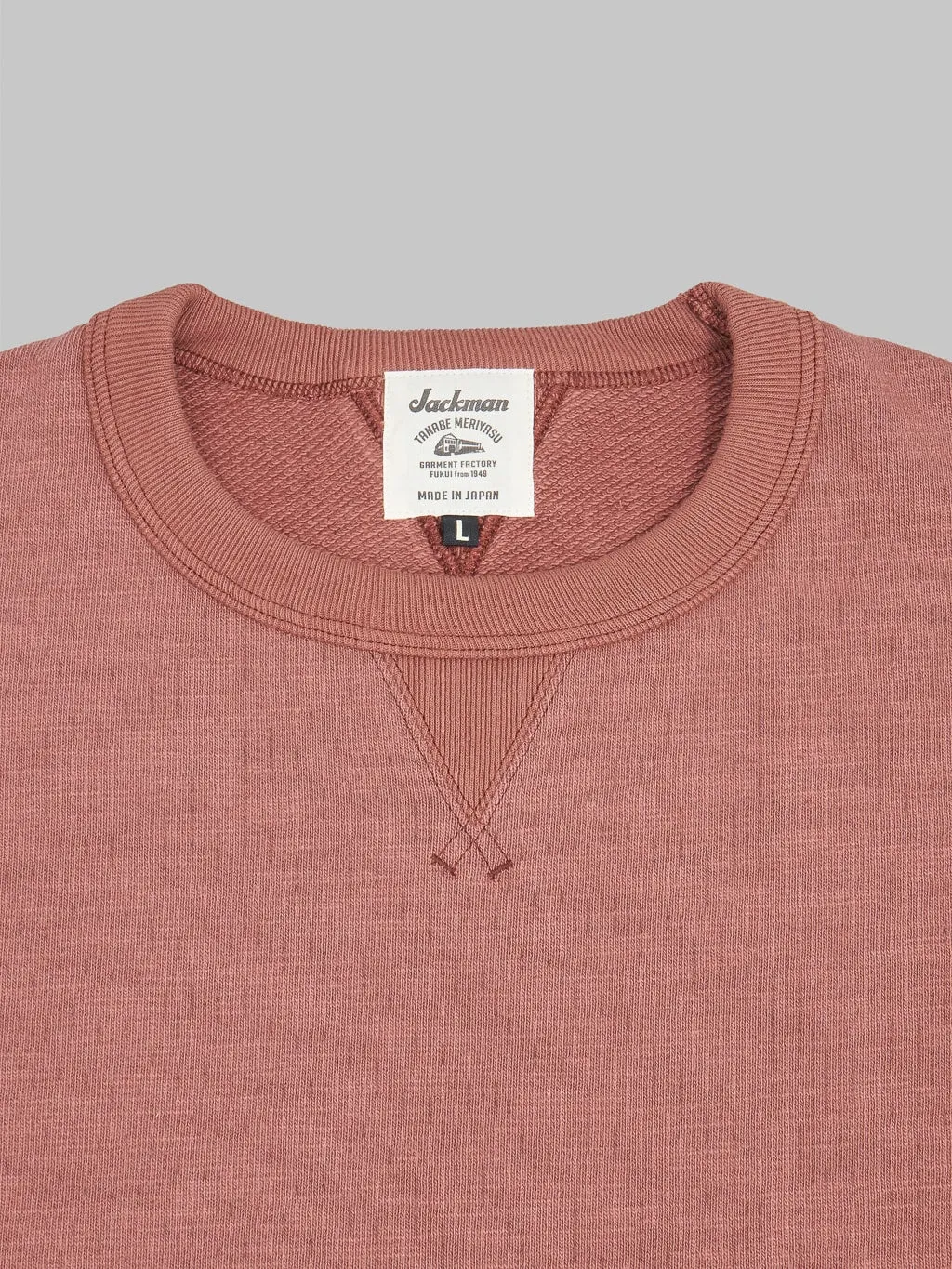 Jackman GG Sweat Crewneck Pale Brick