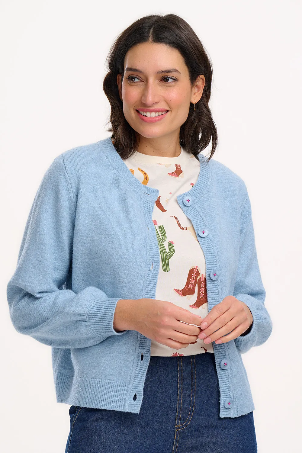 Jamie Cardigan - Sky Blue
