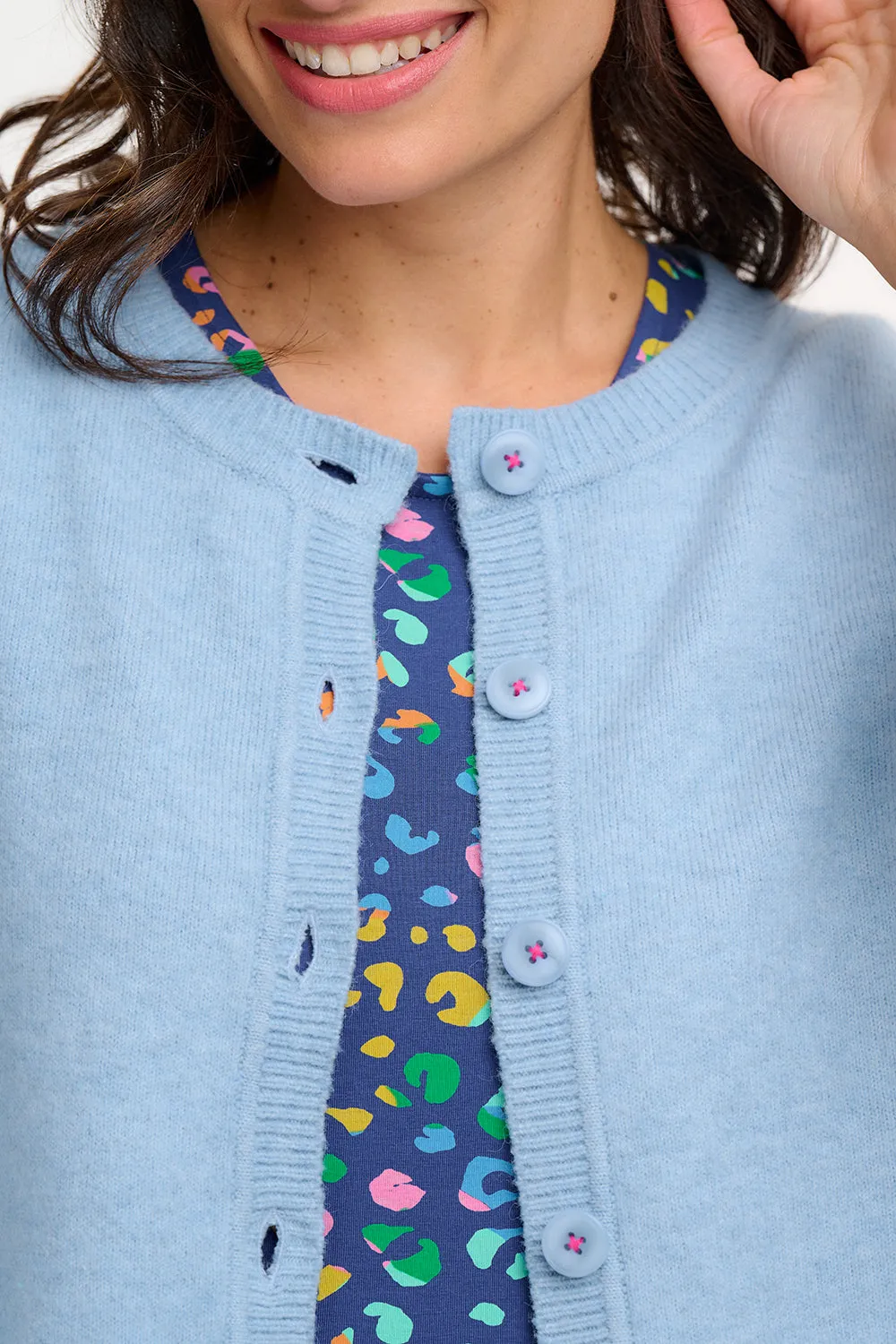 Jamie Cardigan - Sky Blue