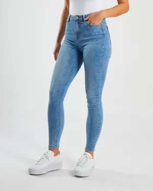 Jessica High Rise Saphire Blue