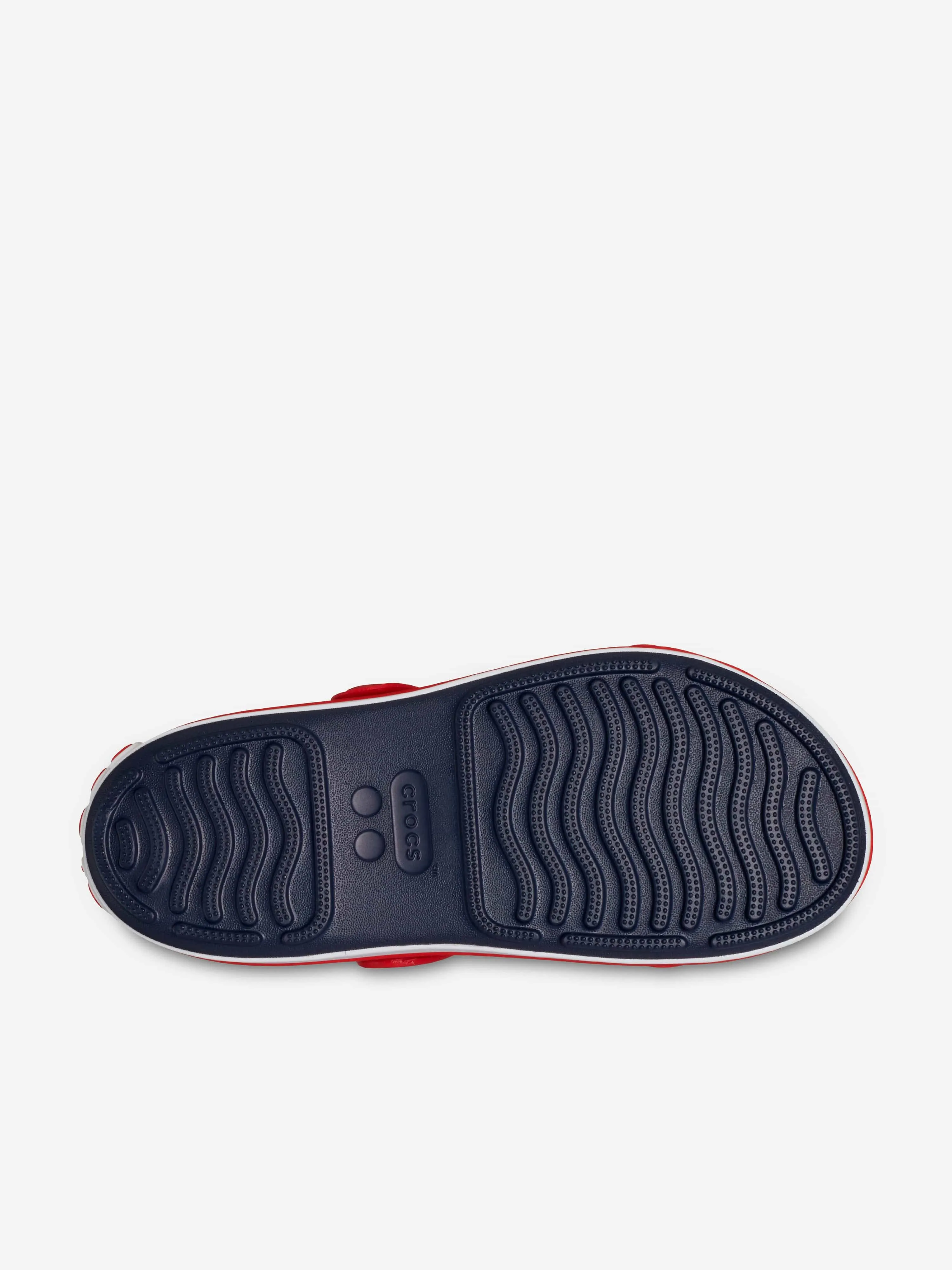Kids Crocband Cruiser Sandal in Navy
