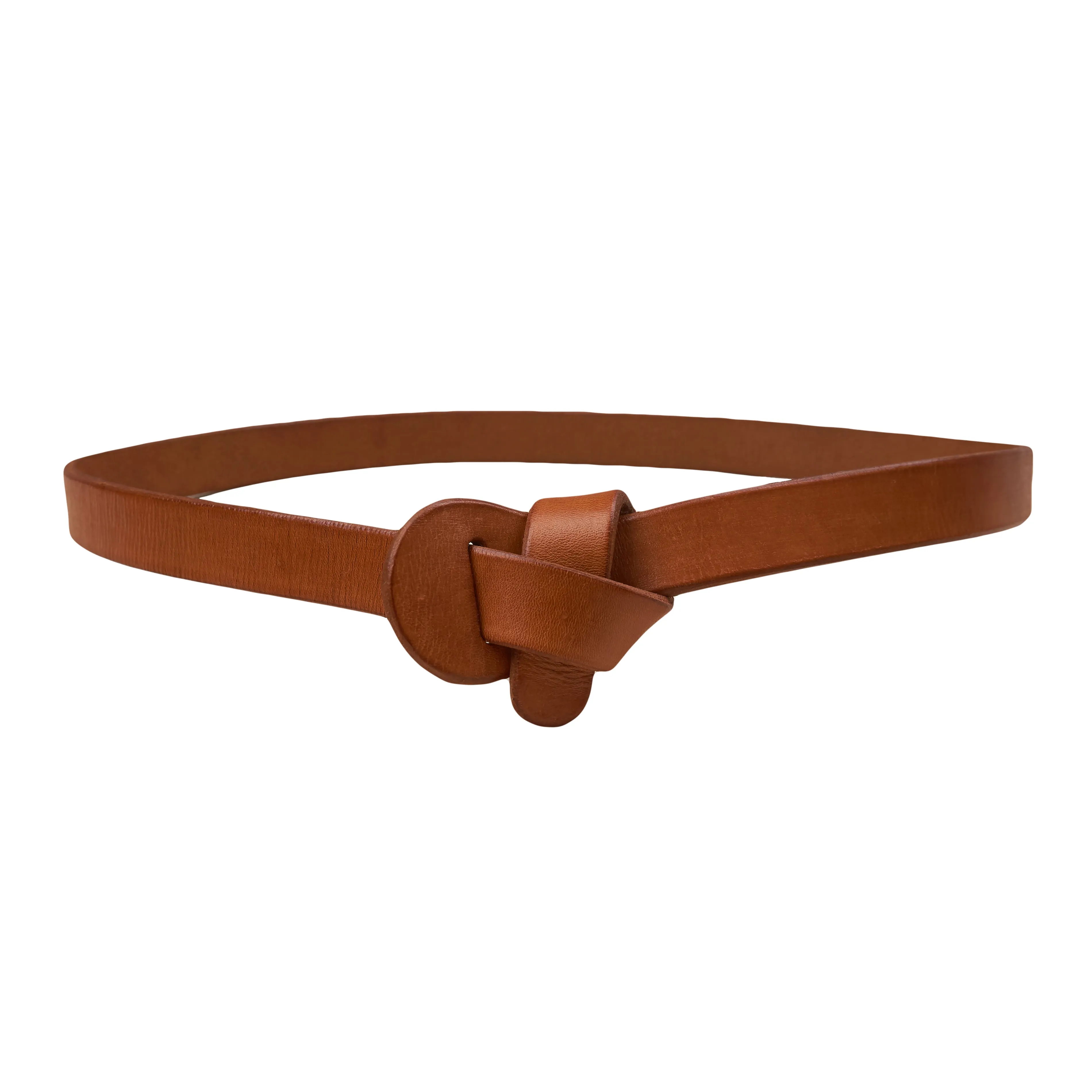 KNOT BELT - Cowhide Leather | Caramel